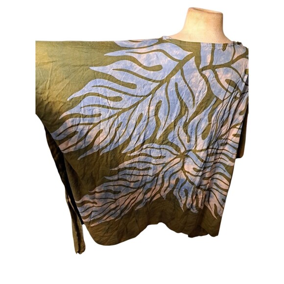 Island Movements Cover Up Caftan Womens One Size Tunic Top Swim Resort Beachy - Picture 1 of 10